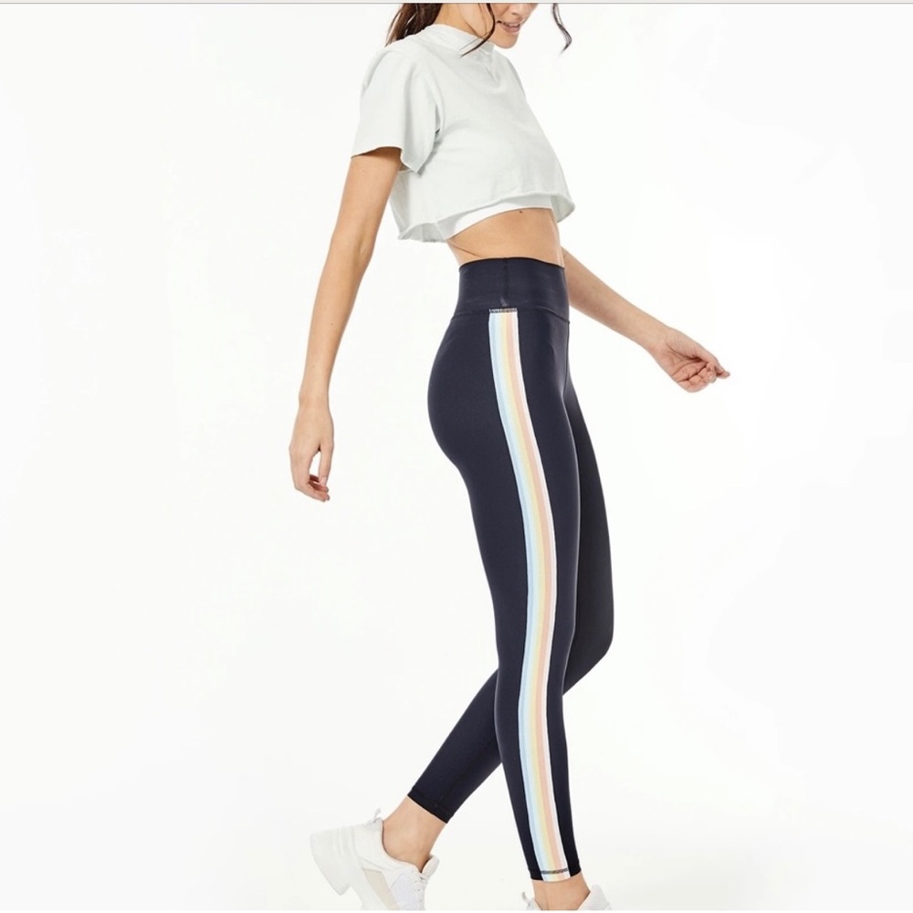 Spiritual Gangster HighWaist Stripe Leggings SZ- XS